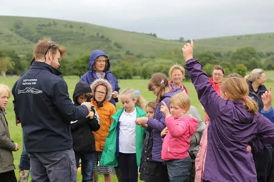 People at South Downs