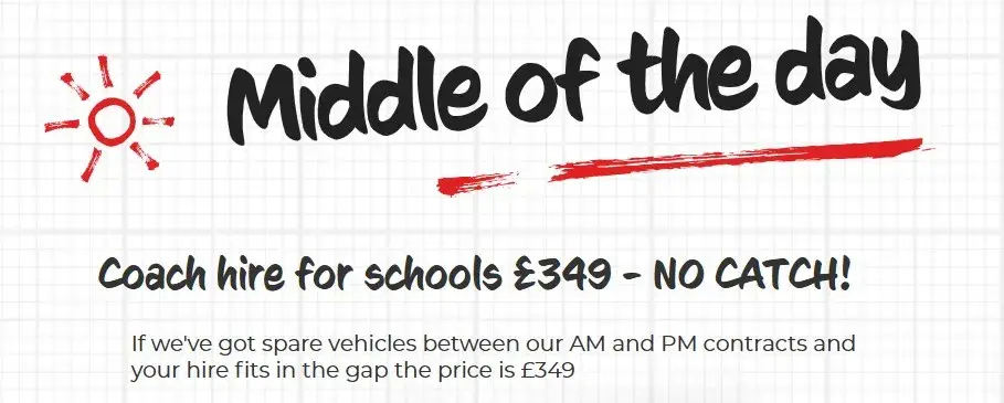 MOD reduced coach hire cost